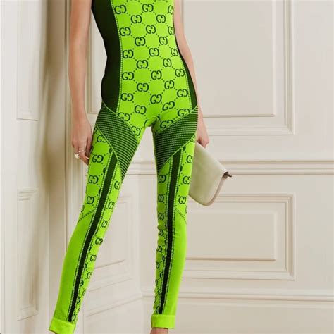 neon green gucci|Women .